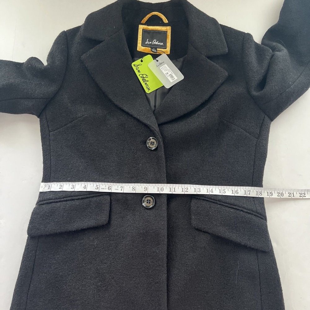 Sam Edelman Black Pea Coat - Picture 7 of 13